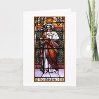 San José ruega para nosotros - el vitral