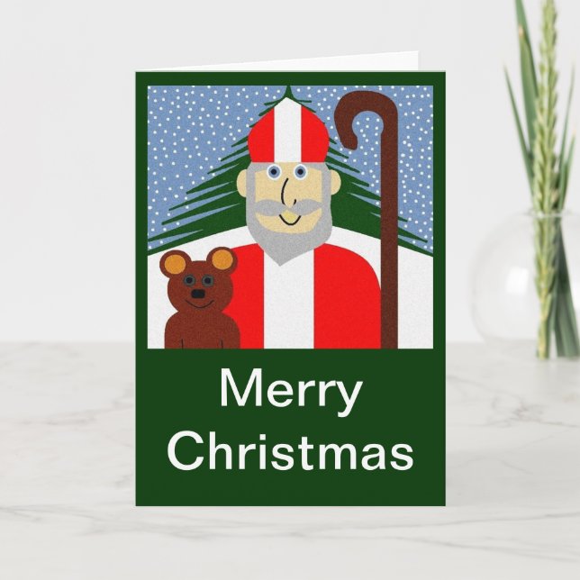 Tarjeta Festiva San Nicolás (Anverso)