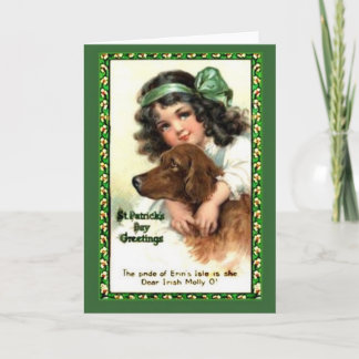 Tarjeta Festiva San Patricio de San Patricio Notecard