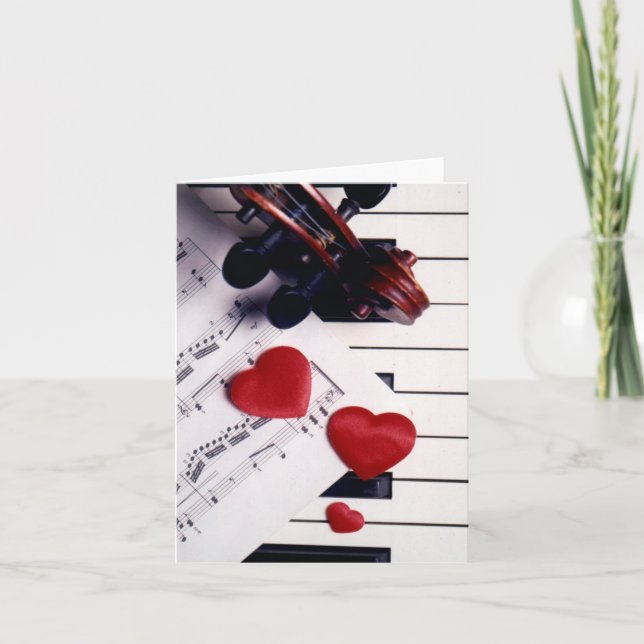 Tarjeta Festiva San Valentín (Anverso)