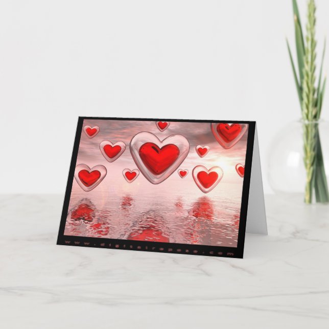 Tarjeta Festiva San Valentín (Anverso)