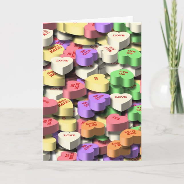 Tarjeta Festiva San Valentín (Anverso)