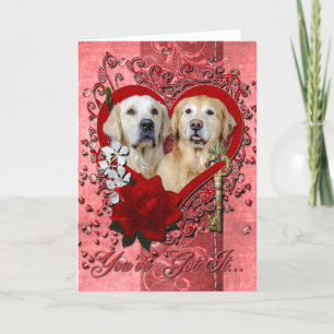 Tarjeta Festiva San Valentín - Clave para mi corazón - Jardines de