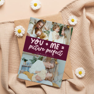 Tarjeta Festiva San Valentín Foto de Arándano Perfecta