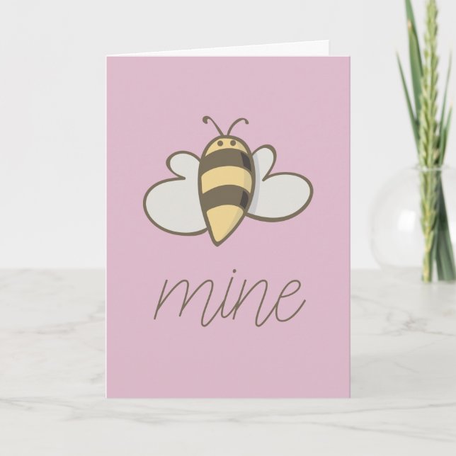 Tarjeta Festiva San Valentín lindo (Anverso)