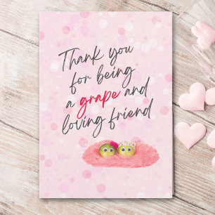 Tarjeta Festiva San Valentín para amigo - Amor vegetal con bokeh r