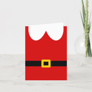 Tarjeta Festiva Santa