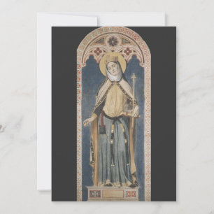 Tarjeta Festiva Santa Adelaida de Italia Misericordia Imperial Art