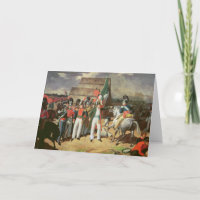 Santa Anna defies the Spanish troops