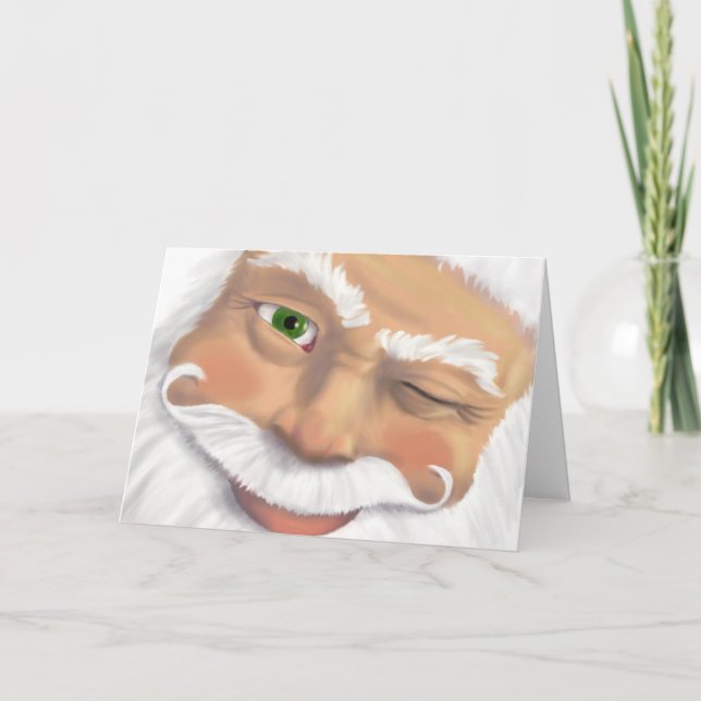 Tarjeta Festiva Santa aprobó - la cromatografía gaseosa H (Anverso)