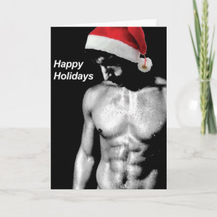 Tarjeta Festiva Santa Baby!