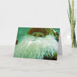 Tarjeta Festiva Santa Bebé, Navidades