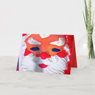 Tarjeta Festiva Santa Claus