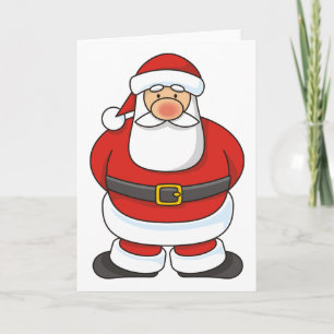 Tarjeta Festiva Santa Claus