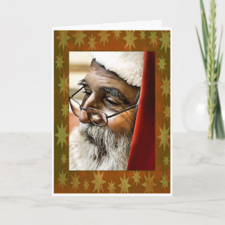 Tarjeta Festiva Santa Claus