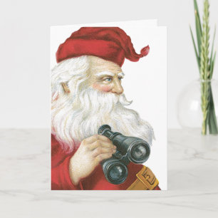 Tarjeta Festiva Santa Claus
