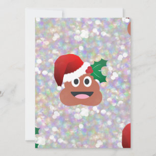 Tarjeta Festiva santa claus emoji