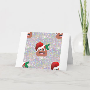 Tarjeta Festiva santa claus emoji