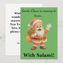 Santa Claus viene a la ciudad.. ¡Con Salami!