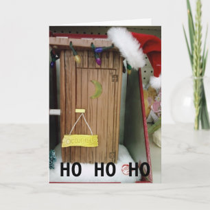 TARJETA FESTIVA SANTA DE SANTA