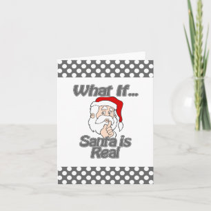 Tarjeta Festiva Santa es real