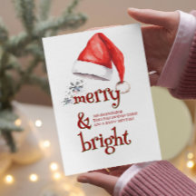 Santa Hat y Snowflakes con flores y flores