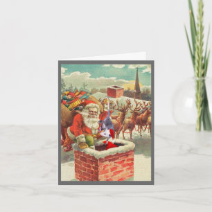 Tarjeta Festiva Santa Helper es una Possum