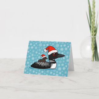 Tarjeta Festiva Santa Loon