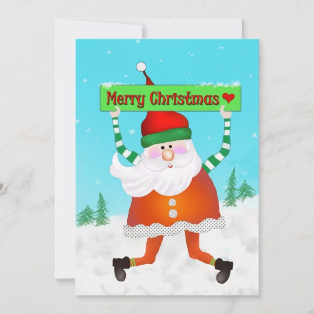 Tarjeta Festiva Santa María (Anverso)