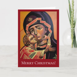 Tarjeta Festiva Santa María Teotokos