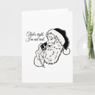 Tarjeta Festiva Santa no es real - .png