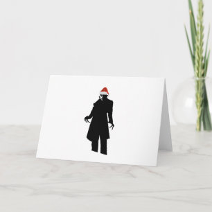 Tarjeta Festiva santa nosferatu