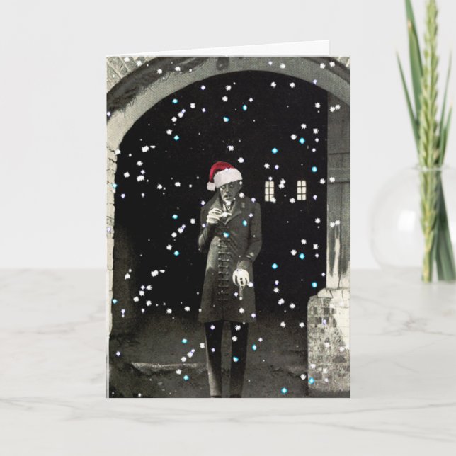 Tarjeta Festiva Santa Orlok (Anverso)