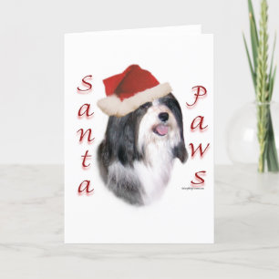 Tarjeta Festiva Santa Paws de La Habana