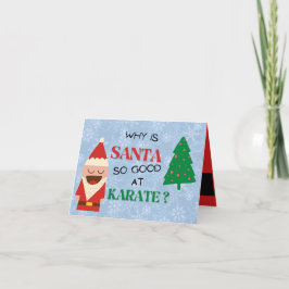Tarjeta Festiva Santa Personalizado niños graciosos Navidades chis