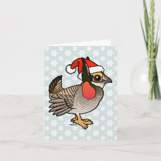 Tarjeta Festiva Santa poco Pradera-Pollo