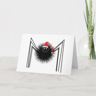Tarjeta Festiva Santa Spider