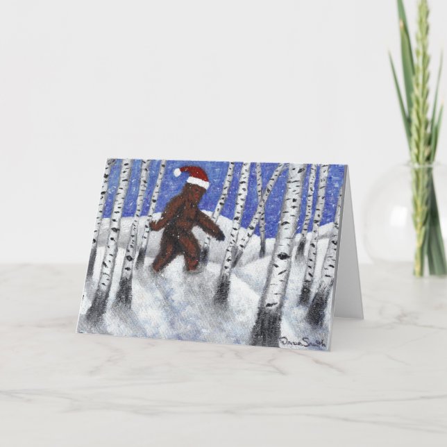Tarjeta Festiva Santa Squach (Anverso)