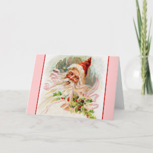 Tarjeta Festiva Santa Victoria Rosa