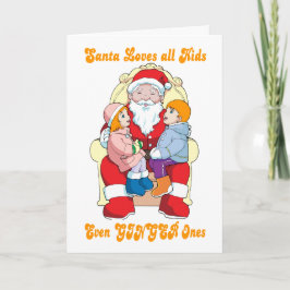 Tarjeta Festiva santalovesginger