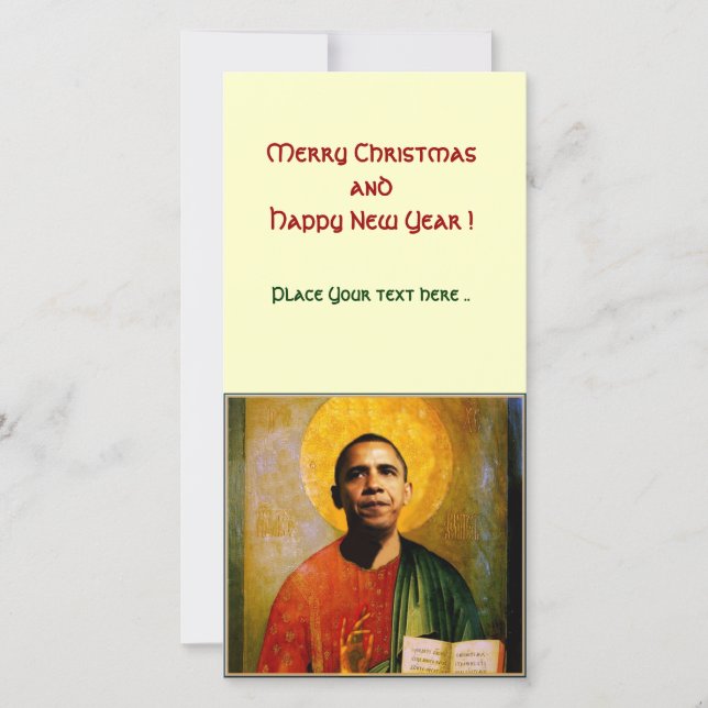 TARJETA FESTIVA SANTOBAMA (Anverso)