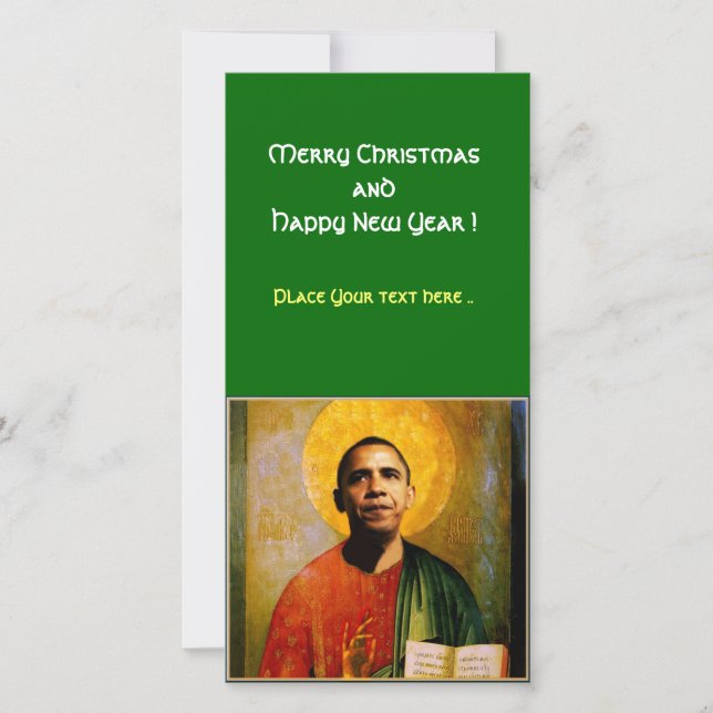 TARJETA FESTIVA SANTOBAMA (Anverso)