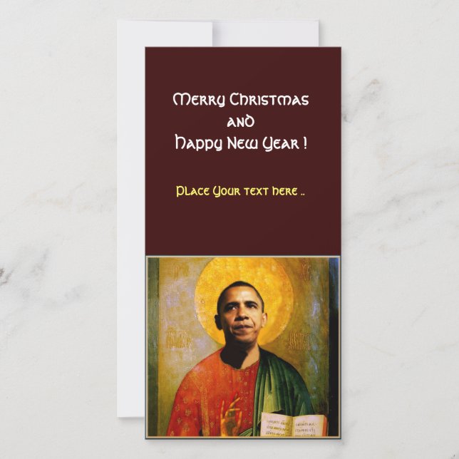 TARJETA FESTIVA SANTOBAMA (Anverso)