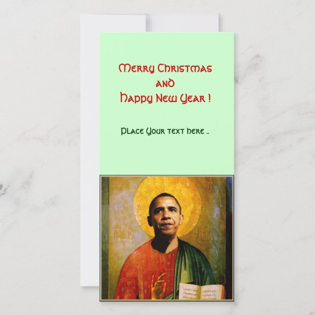 TARJETA FESTIVA SANTOBAMA (Anverso)
