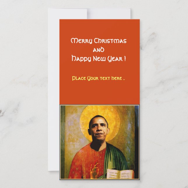 TARJETA FESTIVA SANTOBAMA (Anverso)