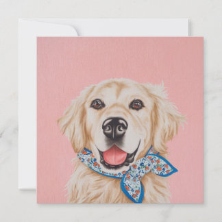 Tarjeta Festiva Sassy Golden