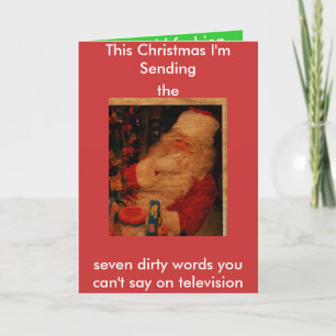 Tarjeta Festiva SC, estos Navidades que estoy enviando, la, 7 suci