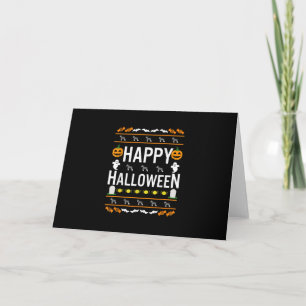 Tarjeta Festiva Schnauzer Halloween es una perezosa camiseta de pe