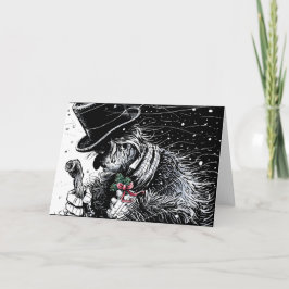 Tarjeta Festiva Scrooge