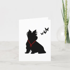Tarjeta Festiva ¡Scruffy Mutt Feliz Día de San Valentín!